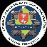 Logo Wydziału Prewencji KWP Białystok