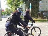 patrol rowerowy w Mońkach