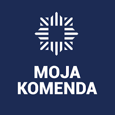 logo aplikacji moja komenda - gwiazda Policji