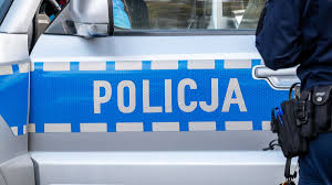napis Policja na radiowozie