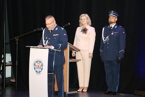 Powiatowe obchody Święta Policji w Komendzie Powiatowej Policji w Mońkach